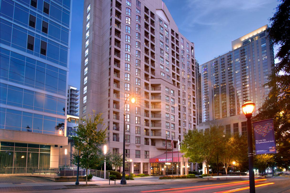 Atlanta Marriott Suites Midtown Exterior photo